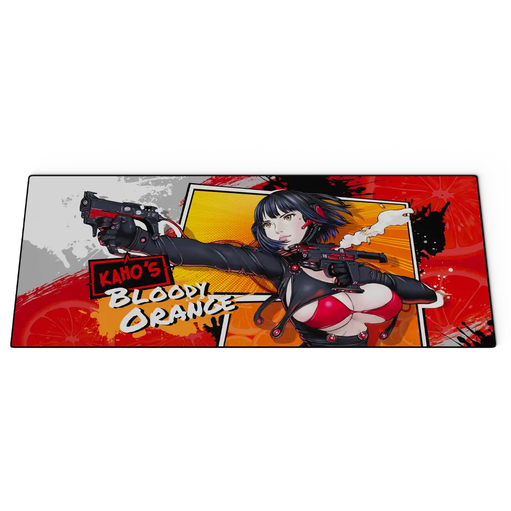 Kaho's Bloody Orange Mouse Pad