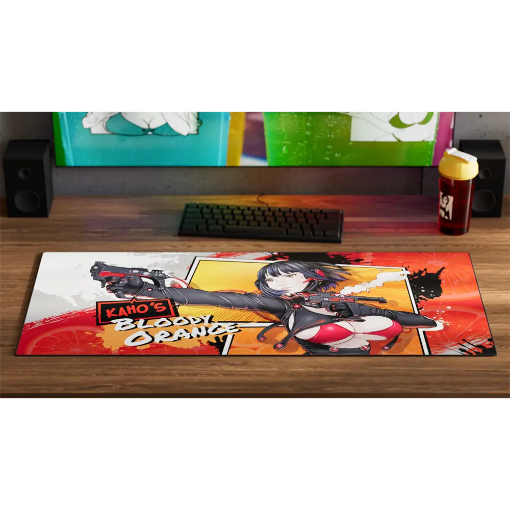 Kaho's Bloody Orange Mouse Pad - Image 4