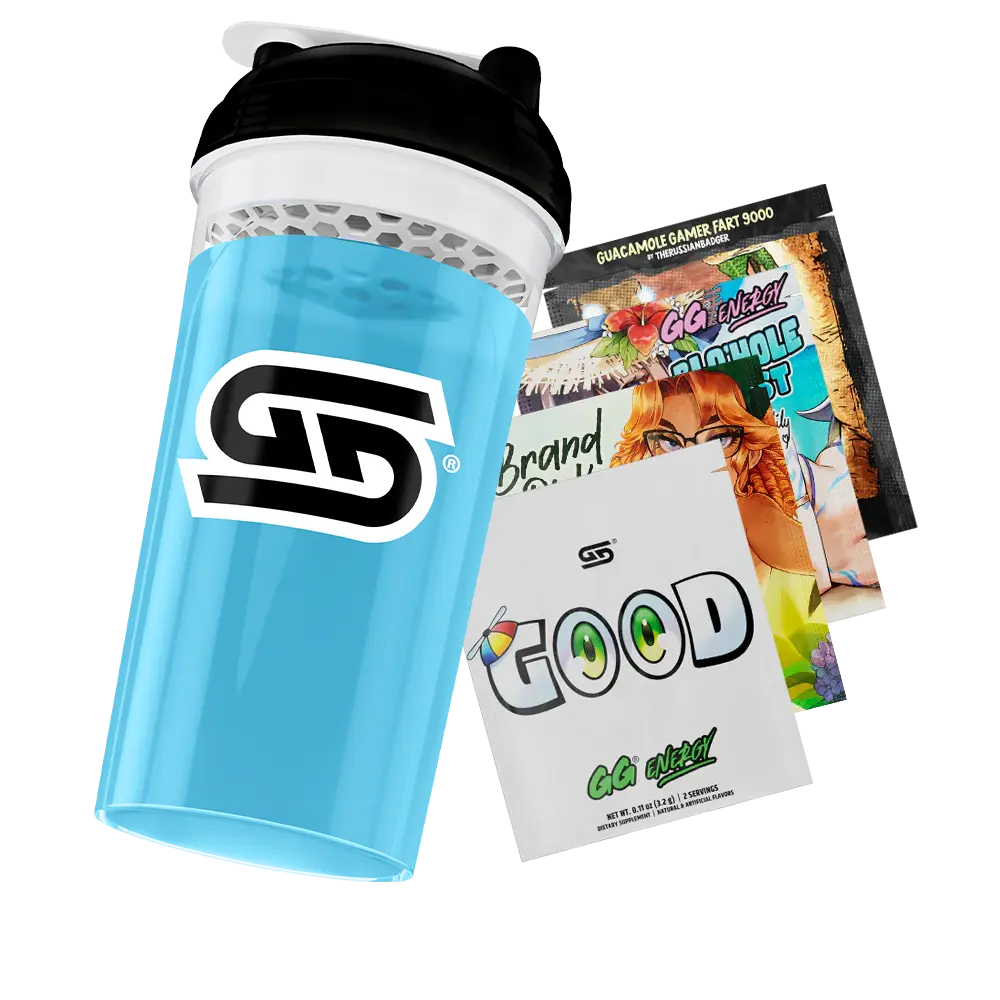 24oz Gamer Supps Shaker Clear - 2