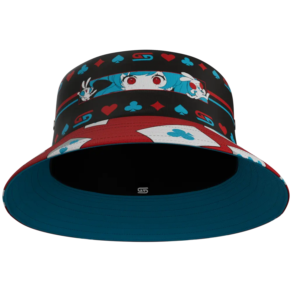 Waifu Cups Alice in Waifuland Bucket Hat - Image 4